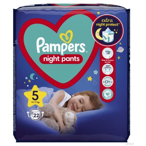Pampers Night pants 5, 22 komada Cene