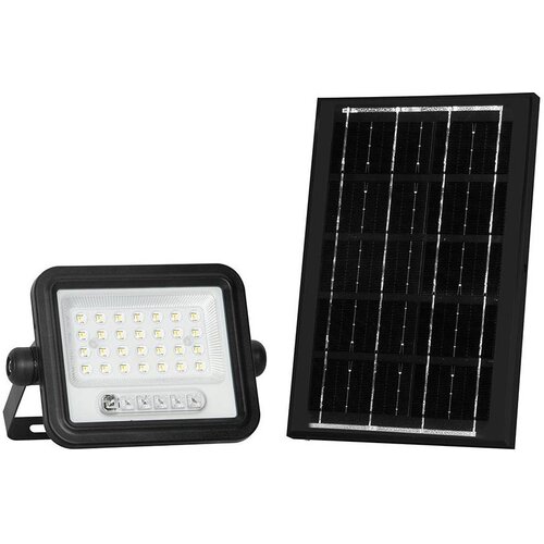  LED prigu&scaron;iva solarni reflektor LED/50W/3,2V IP65 3800 mAh crni + daljinski upravljač Cene