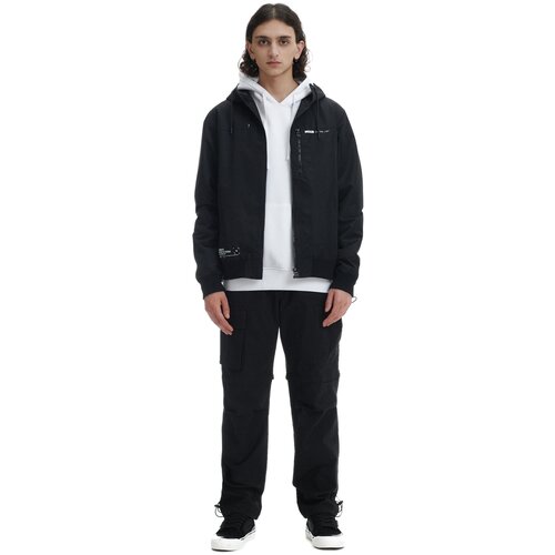 Cropp muška jakna s kapuljačom - Crna  3224R-99X Cijene