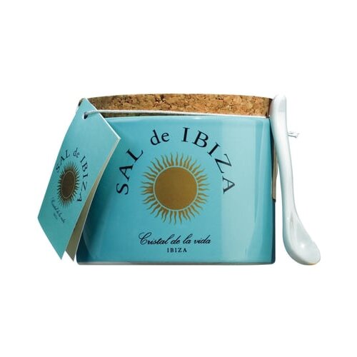 Sal de Ibiza Fleur de Sel v keramični posodi Cene