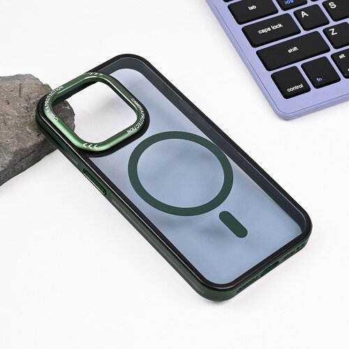  torbica magsafe trendy za iphone 15 pro 6.1 zelena Cene