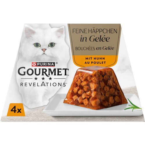  Ekonomično pakiranje Gourmet Revelations Fine Cuts 8 x 57 g - Piletina Cijene