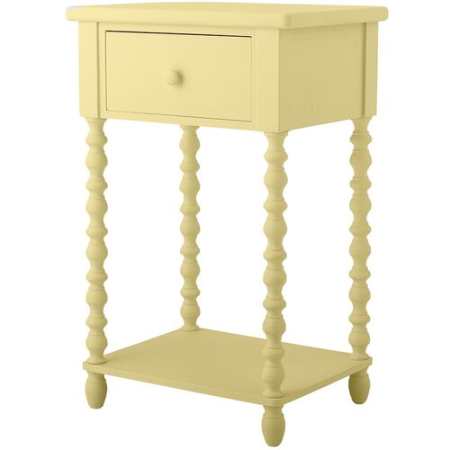 Bloomingville Svijetlo žuti noćni ormarić Salino &amp;ndash; Slike