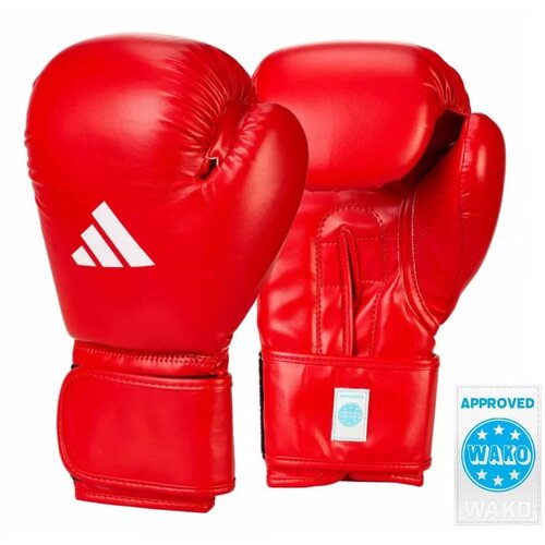 PrideShop Kickboks rokavice WAKO Adidas &ndash; Leather ADIWAKOG1 - Rdeča Cene
