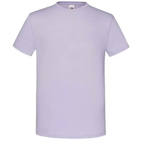 Fruit Of The Loom Lavender Men's Combed Cotton T-shirt Iconic Sleeve