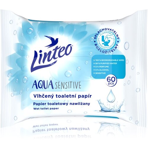 Linteo Aqua Sensitive vlažni toaletni papir 60 kom Cijene
