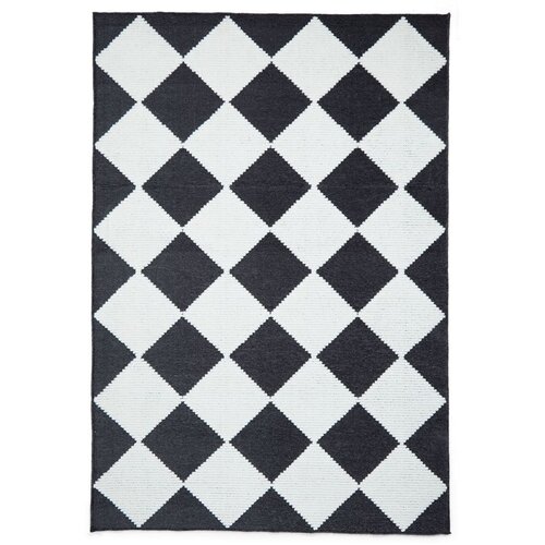 Think Rugs Crno-bijeli periv tepih 120x170 cm Lyna Charcoal&amp;amp;White &amp;ndash; Slike