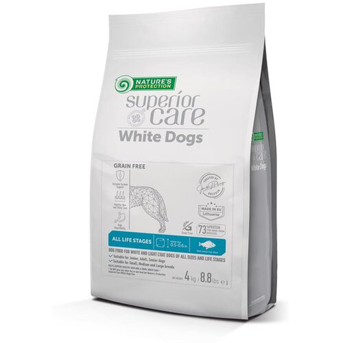 Nature&amp;#039;s Protection Hrana za pse White Adult, 10kg Slike