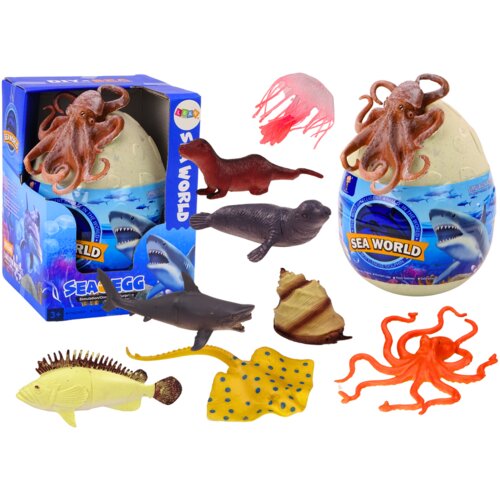  Jaje sa setom figurica morskih životinja - Ocean Cijene