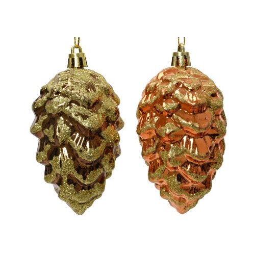 DEKOR DOM dekoracija - hanging pinecone 9cm 028705 - gold - kmg ( 045630 ) Cene