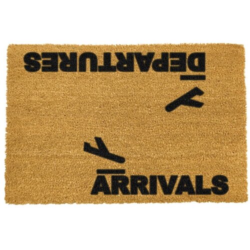 Artsy Doormats otirač od prirodnih kokosovih vlakana Arrivals and Departures, 40 x 60 cm Slike