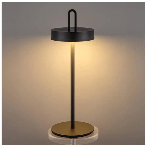  LED prigu&amp;scaron;iva spoljna punjiva dodirna stona lampa SHINE LED/1,5W/3,7V 3000 mAh IP44 crna Slike
