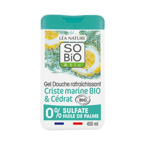 LÉA NATURE SO BiO étic Osvežujoč gel za prhanje z morskim koprcem in cetrono Cene