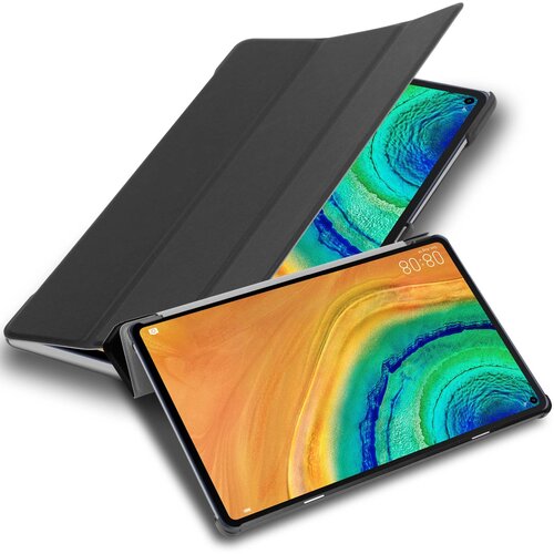  Ohišje tablete združljiv s Huawei v satenasti črni barvi - ultra tanek zaščitni pokrov z samodejno budnostjo in stojalo funkcijo, (20615405) Cene