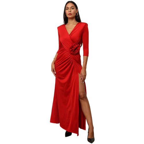 La Modeuse Dolge obleke 72100_P169428 Rdeča Cene