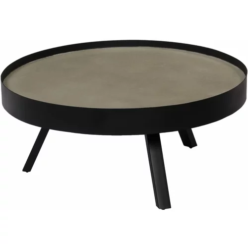 vidaXL stolić za kavu s betonskom površinom 74 x 32 cm