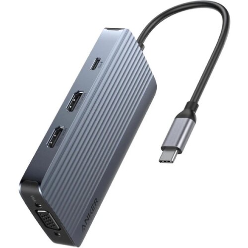 Anker USB-C Data Hub 8u1 sivi Cene