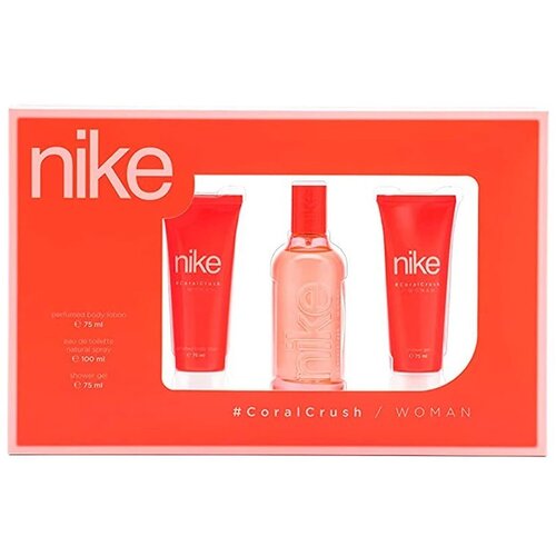 Nike Set za žene Perfumes Toaletna voda Coral Crush, 100 ml + Gel za tu&amp;scaron;iranje, 75 ml + Balzam posle brijanja, 75 ml Slike