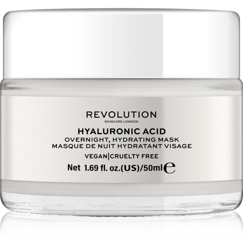 Revolution Hyaluronic Acid nočna vlažilna maska 50 ml za ženske Cene