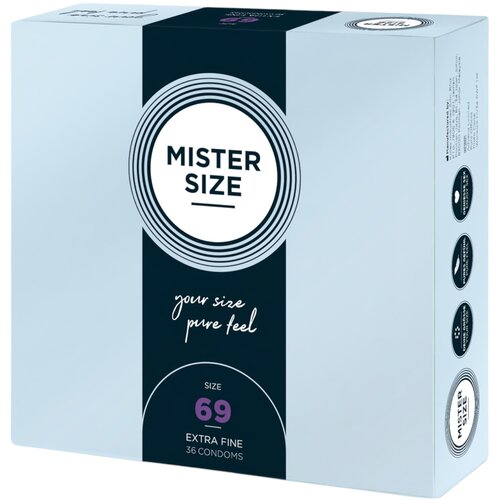 Mister Size Kondomi 69mm, 36 kom Slike