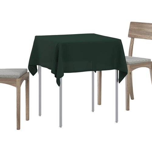  Tkanina za stol 5 kom. Tamnozelena 140 x 140 cm Poliester Cene