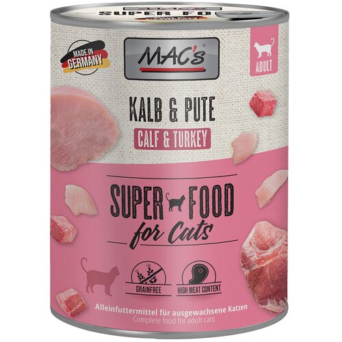 MAC's Ekonomično pakiranje MAC´s Cat 12 x 800 g - Teletina i puretina Cijene