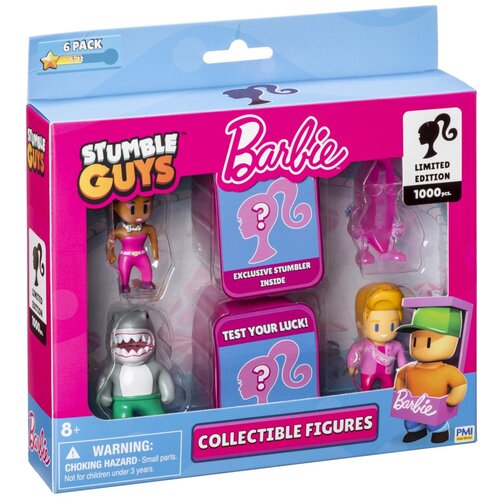 Stumble guys X Barbie figura Deluxe box 6kom Cene