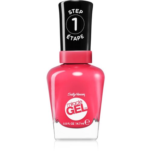 Sally Hansen Miracle Gel&amp;trade; gel lak za nohte brez uporabe UV/LED lučke odtenek 220 Pink Tank 14,7 ml Slike