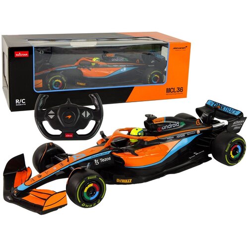 Rastar McLaren F1 RC trkaći automobil na daljinsko upravljanje narančasta 1:12 Slike