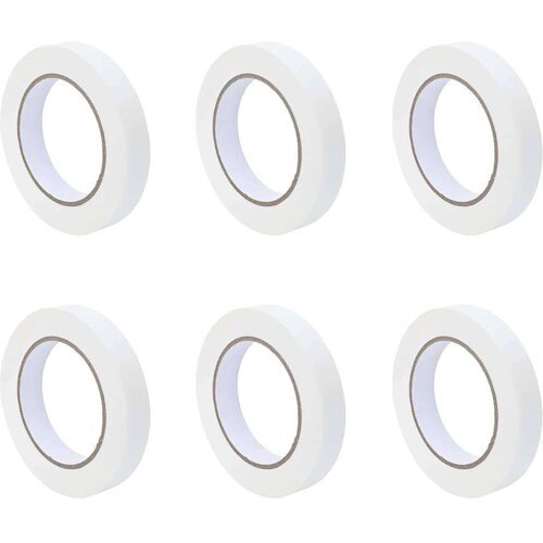 VidaXL Trake za maskiranje slikara 6 pcs Bijelo 19mm x 50m Papir Slike