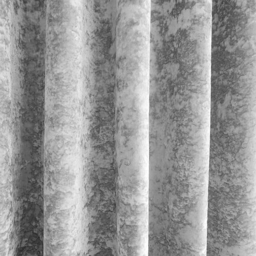 Catherine Lansfield Sive zavjese u setu 2 kom 229x229 cm Crushed Velvet &amp;ndash; Slike