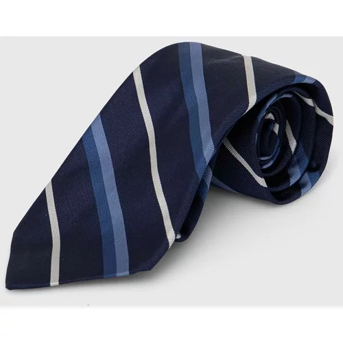 Polo Ralph Lauren Svilena kravata mornarsko modra barva, 712926093