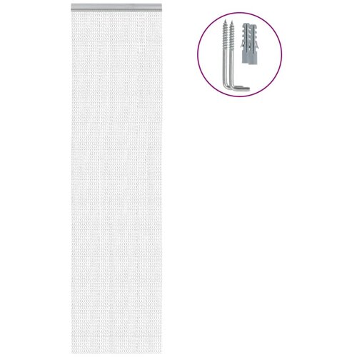  Lančani zastor za za&scaron;titu od muha 56 x 186 cm aluminijski Cijene