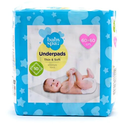 BABY SPA podloga za presvlačenje 60x60cm 10kom Slike