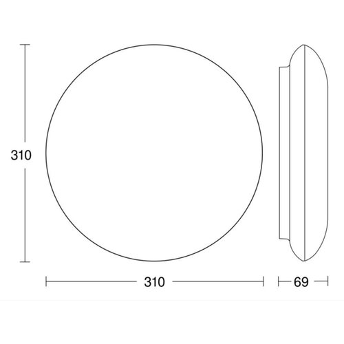 Steinel 068196-LED Svetiljka sa senzorom DL Vario Quattro PRO S LED/14W/230V IP54 Slike
