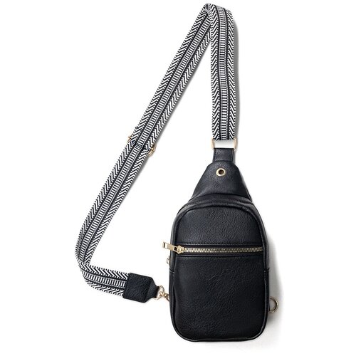 INF Prenosna majhna ženska torbica čez ramo Black, (21671445) Slike
