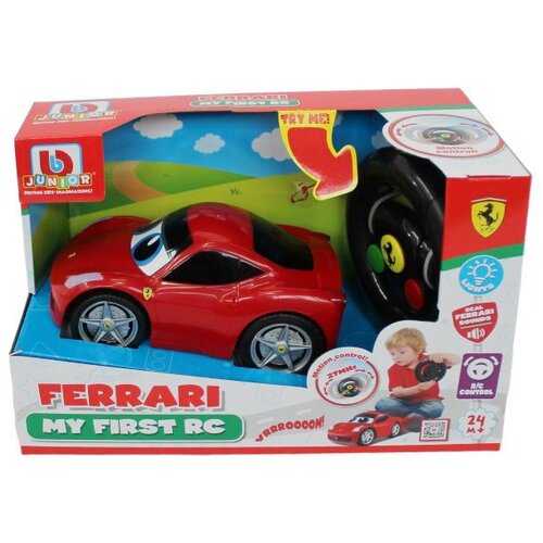 Burago Auto Ferrari na daljinsko upravljanje Junior, Crveni Cijene