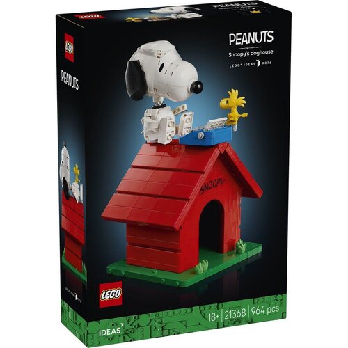 Lego Ideas Peanuts: Snoopy&amp;#039;s Doghouse 21368 Slike