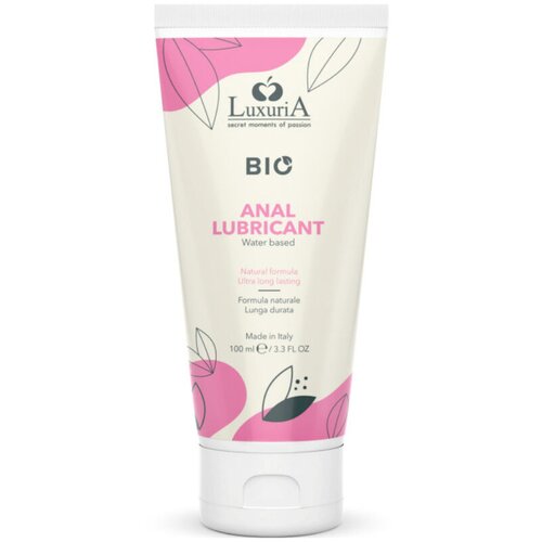 Luxuria Bio Anal Lubricant Water Based 100ml Slike