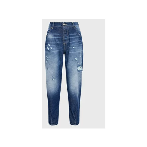 Please Jeans hlače P0TAAUDW5W Modra Baggy Fit