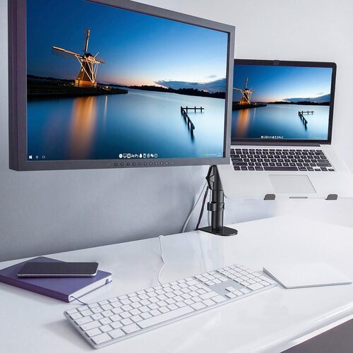 MID.YOU Držalo Za Monitor Vm-mh 2, Črna Slike