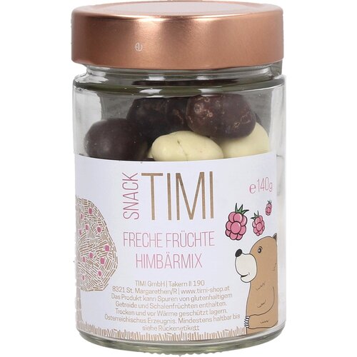 TIMI Me&scaron;anica malin v čokoladi - 140 g Cene