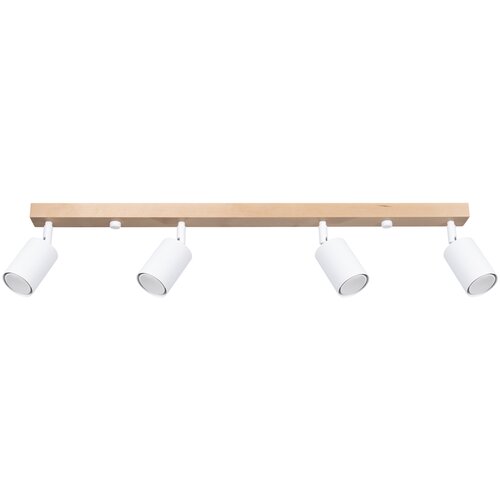 Sollux Lighting SL.1289 - Spot lampa VERDO 4xGU10/10W/230V bela Slike