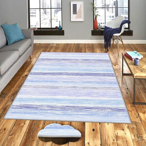 Conceptum Hypnose Tepih Eexfab968-1, Pravougaoni, 100 x 150 cm, Plavi Cijene