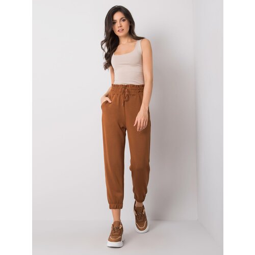 RUE PARIS Sweatpants-217-DR-25472.73-brown Slike