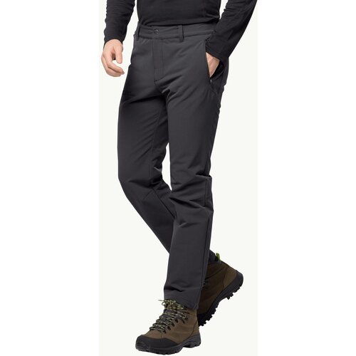 Jack Wolfskin Hlače Chino / Carrot 15036026000 Črna Cene