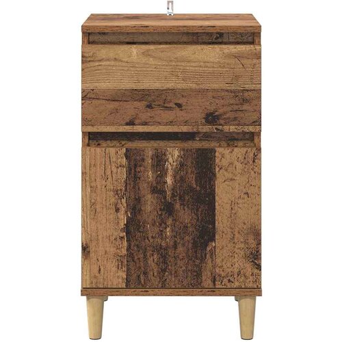  Noćni ormar Staro drvo 40 x 35 x 70 cm Konstruirano drvo Slike