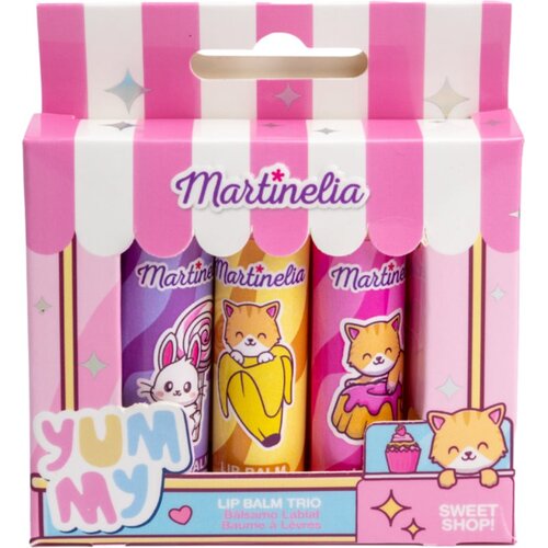 Martinelia Yummy Lip Balm Trio balzam za usne za djecu Slike