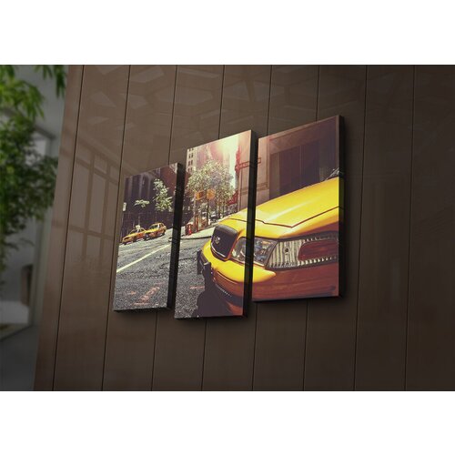 Wallity Set slika sa LED osvetljenjem 3PATİACT-22, 3 Dela Cene