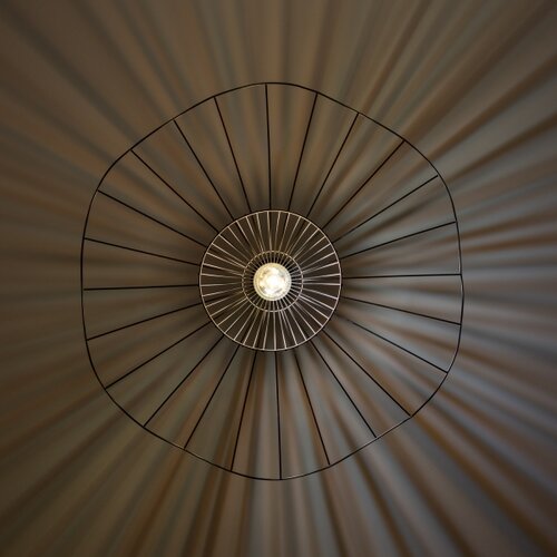  Brilagi - LED luster na sajli CERIA WIRE 1xE27/40W/230V prečnik 80 cm crna Slike
